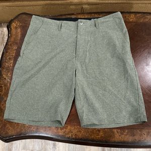 Volcom 4 way stretch hybrid shorts green 36